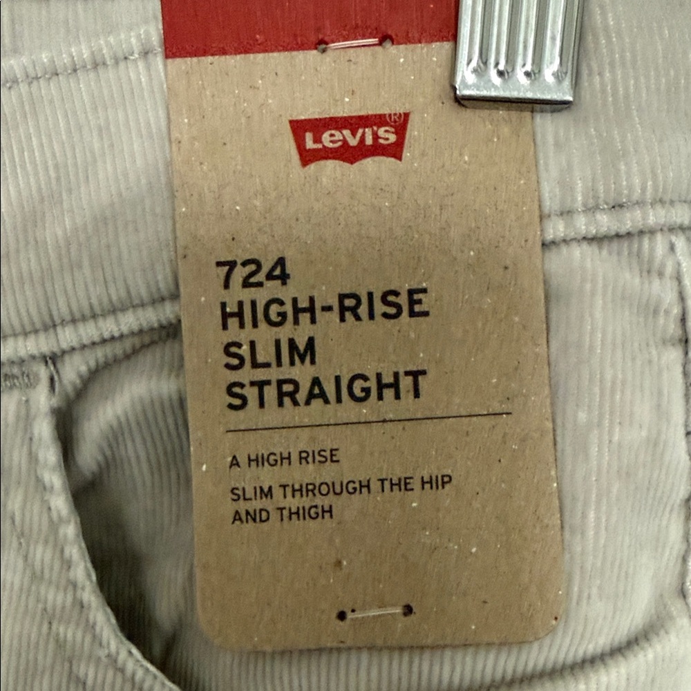 Levi's Womens 724 High Rise Straight Jeans - Picture 5 of 13